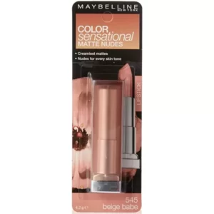 Maybelline Lipstick 4.2g Color Sensational Matte Nudes 545 Beige Babe