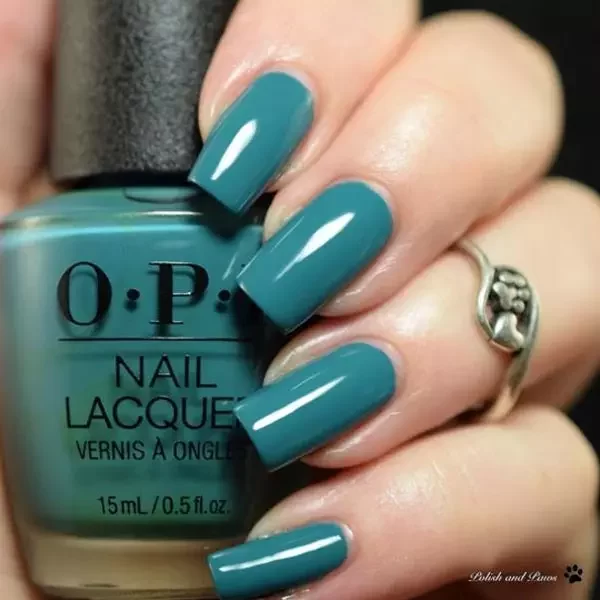 O.P.I Nail Polish 15ml G45 Teal Me More, Teal Me More