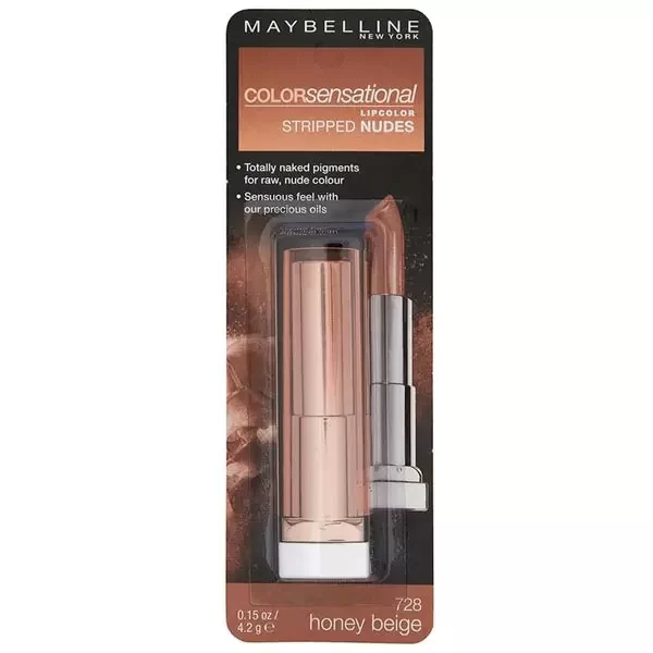 Maybelline Lipstick 4.2g Color Sensational Matte 728 Honey Beige