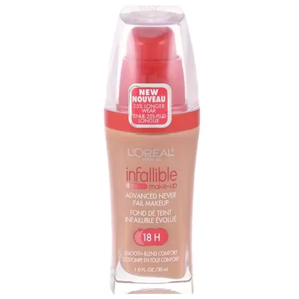 Loreal Foundation 30ml Infallible Advanced Never Fail Makeup 610 Buff Beige