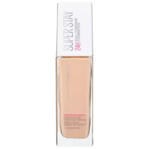Maybelline Foundation 30ml Super Stay 24H full coverage 21 Nude Beige