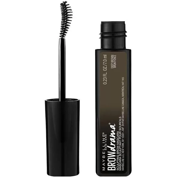 Maybelline Brow Mascara 7ml Brow Drama 260 Deep Brown Maybelline Brow Mascara 7ml Brow Drama 260 Deep Brown