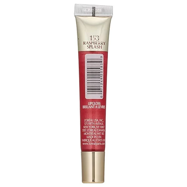 Loreal Lip Gloss 12ml Color Riche Le Gloss 153 Raspberry Splash