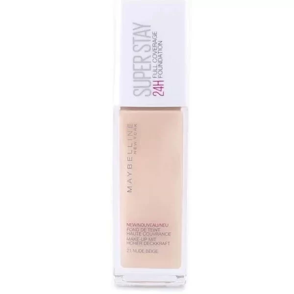 Maybelline Foundation 30ml Super Stay 21 Nude Beige