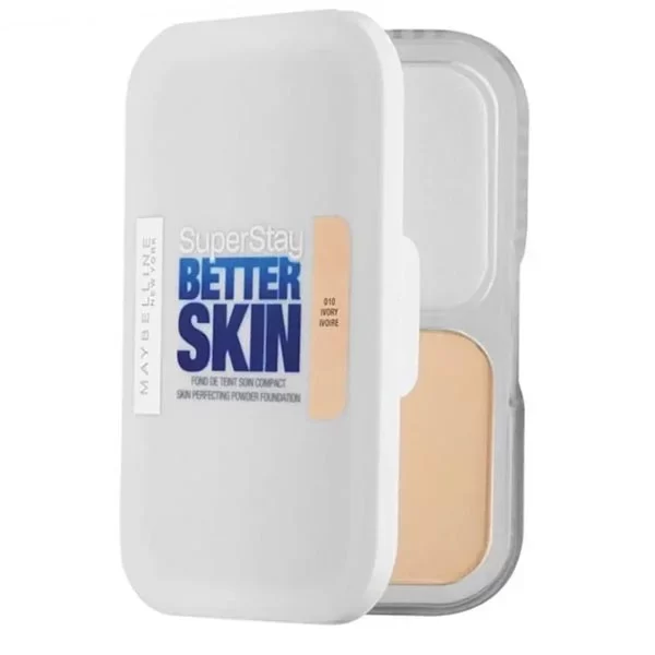 Maybelline Powder Foundation 9g Superstay Better Skin 010 Ivory