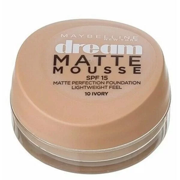 Maybelline Foundation 18ml Dream Matte Mousse 10 Ivory