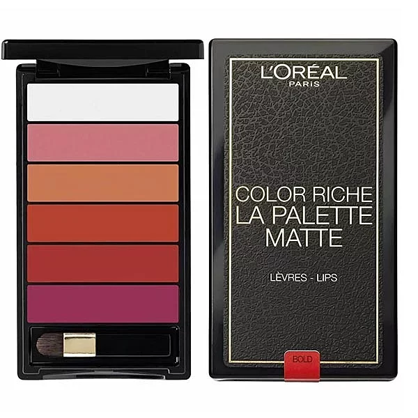 Loreal Matte Lipstick Color Riche La Palette Bold