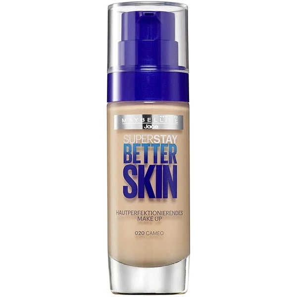Maybelline Foundation 30ml Superstay Better Skin 020 Cameo Maybelline Foundation 30ml Superstay Better Skin 020 Cameo