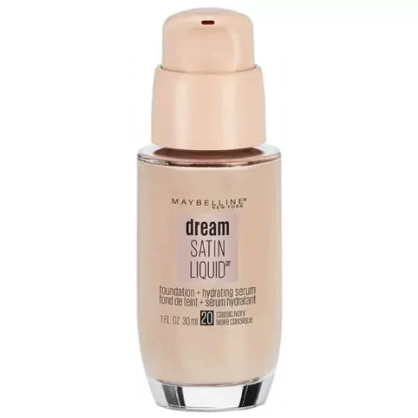 Maybelline Liquid Foundation 30ml Dream Satin Mousse 20 Classic Ivory