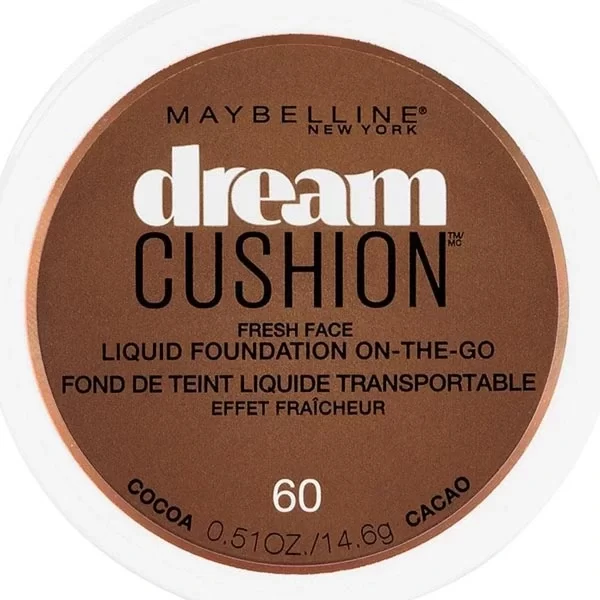 Maybelline Liquid Foundation 14.6g Dream Cushion 60 Cocoa