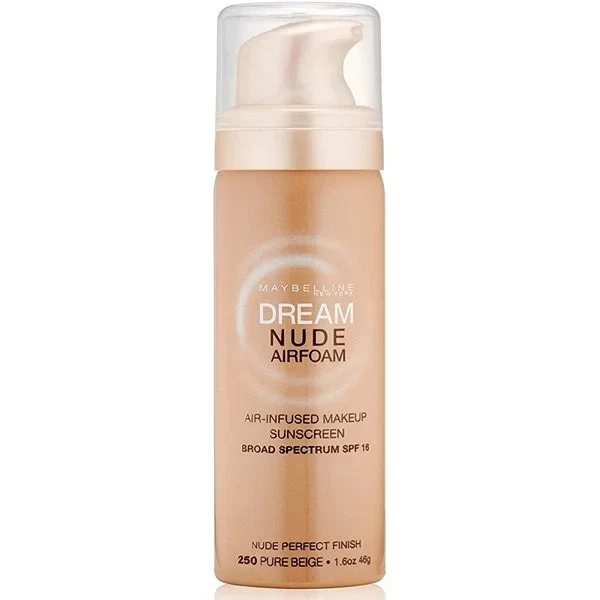 Maybelline Foundation 46g Dream Nude Air Foam 250 Pure Beige