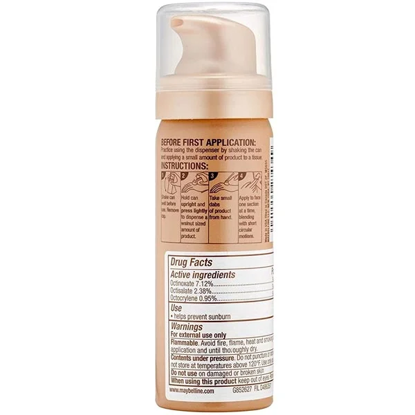 Maybelline Foundation 46g Dream Nude Air Foam 250 Pure Beige Maybelline Foundation 46g Dream Nude Air Foam 250 Pure Beige
