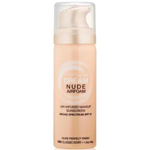 Maybelline Foundation 46g Dream Nude AirFoam 150 Classic Ivory