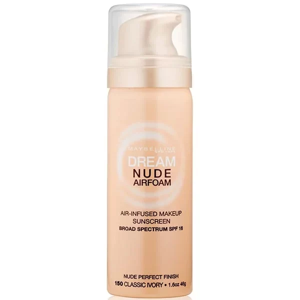 Maybelline Foundation 46g Dream Nude AirFoam 150 Classic Ivory