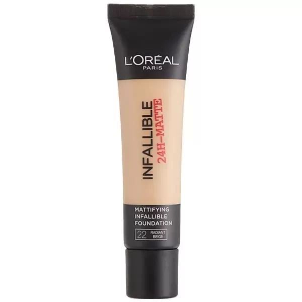 Loreal Foundation 35ml Infallible 24h Matte 22 Radiant Beige