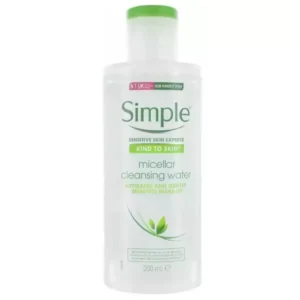 Simple Micellar Cleansing Water 200ml Kind To Skin