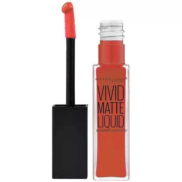 Maybelline Liquid Lipstick 8ml Vivid Matte Liquid 25 Orange Shot