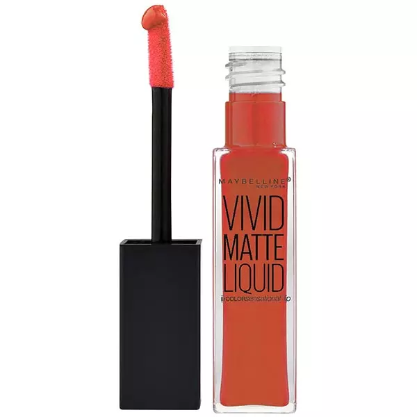 Maybelline Liquid Lipstick 8ml Vivid Matte Liquid 25 Orange Shot Maybelline Liquid Lipstick 8ml Vivid Matte Liquid 25 Orange Shot