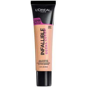 Loreal Foundation 30ml Infallible Total Cover 307 Sand Beige
