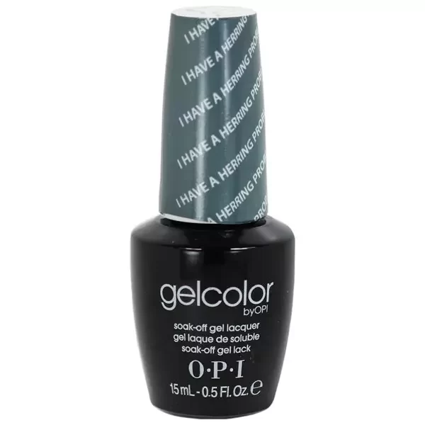 O.P.I Nail Polish 15ml Gel Color H58 I Have A Herring Problem