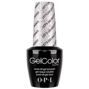 O.P.I Nail Polish 15ml Gel Color M78 Let's Do Anything We Want