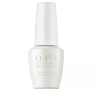 O.P.I Nail Polish 15ml Gel Color G41 Don't Cry Over Spilled Milkshakes