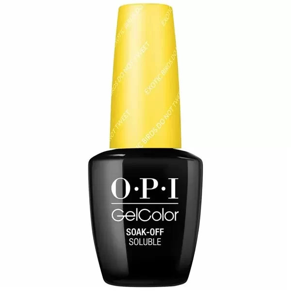 O.P.I Nail Polish 15ml Gel Color F91 Exotic Birds Do Not Tweet