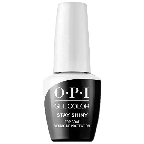 O.P.I Nail Polish 15ml Gel Color 003 Stay Shiny Top Coat