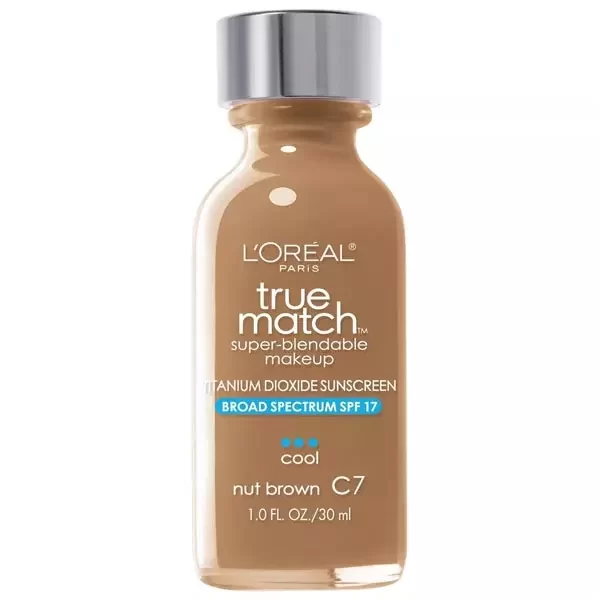 Loreal Foundation 30ml True Match C7 Nut Brown
