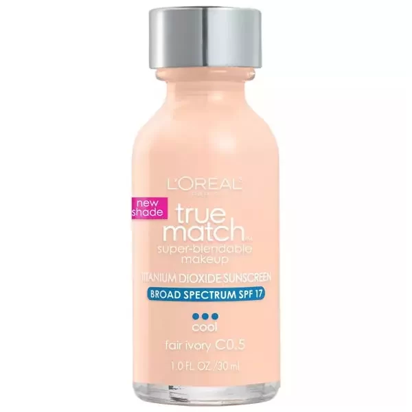 Loreal Foundation 30ml True Match C0.5 Fair Ivory