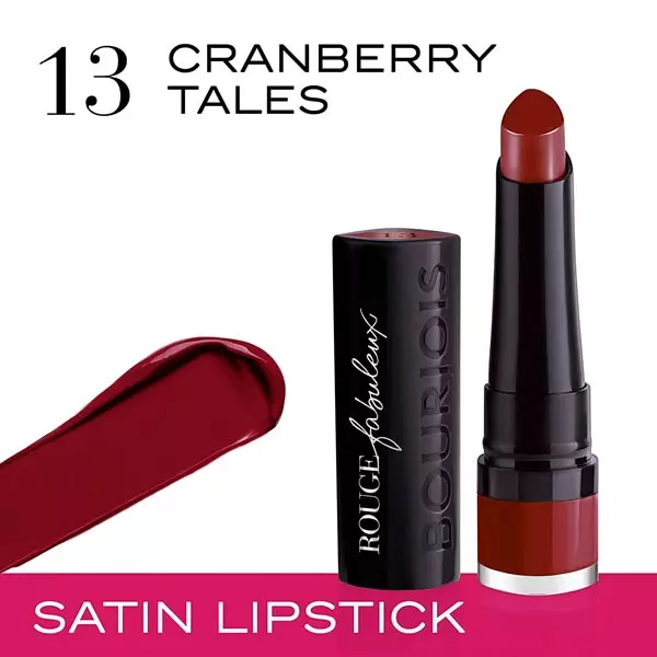 Bourjois Lipstick 2.3g Rouge Fabuleux 13 Cranberry Tales Bourjois Lipstick 2.3g Rouge Fabuleux 13 Cranberry Tales
