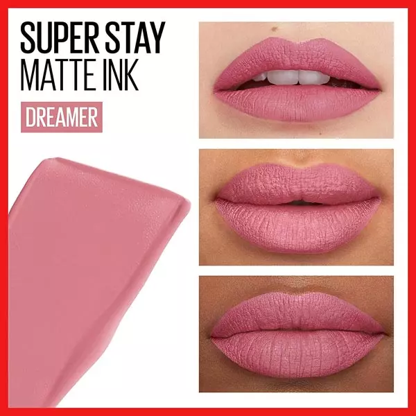 Maybelline Liquid Lipstick 5.0ml Super Stay Matte Ink 10 Dreamer Maybelline Liquid Lipstick 5.0ml Super Stay Matte Ink 10 Dreamer