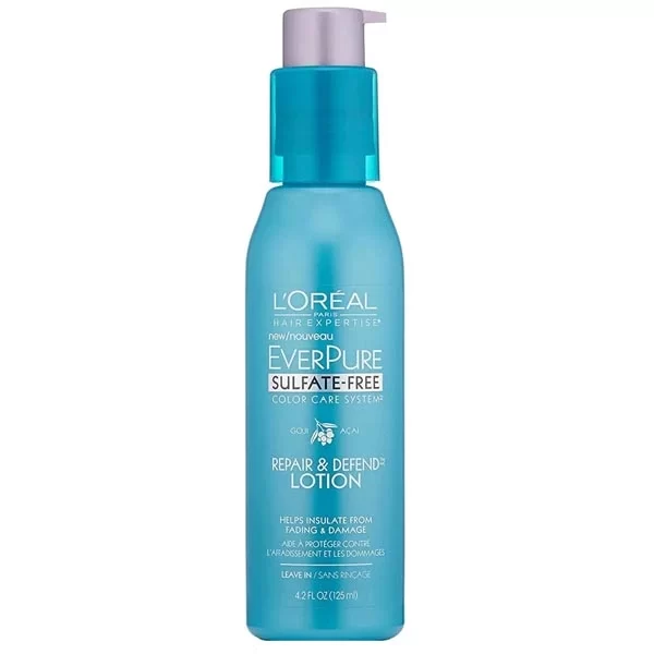 Loreal Shampoo and Conditioner 125ml Hair Expertise Ever Pure Repair and Defend
