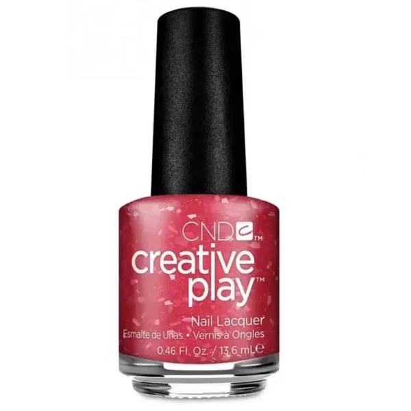 Cnd Nail Polish 13.6ml Creative Play Nail Lacure Revelry Red