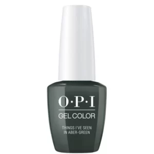 O.P.I Nail Polish 15ml Gel Color U15 Things I Ve Seen In Aber Green