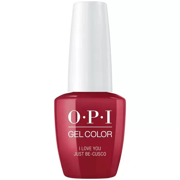 O.P.I Nail Polish 15ml Gel Color P39 I Love You Just Be Cusco