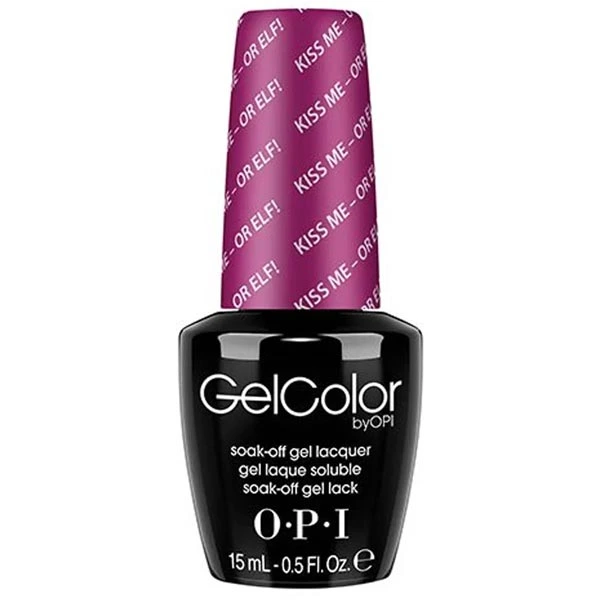O.P.I Nail Polish 15ml Gel Color F02 Kiss Me Or Elf O.P.I Nail Polish 15ml Gel Color F02 Kiss Me Or Elf