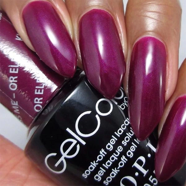 O.P.I Nail Polish 15ml Gel Color F02 Kiss Me Or Elf O.P.I Nail Polish 15ml Gel Color F02 Kiss Me Or Elf