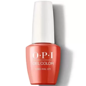 O.P.I Nail Polish 15ml Gel Color L22 A Red Vival City
