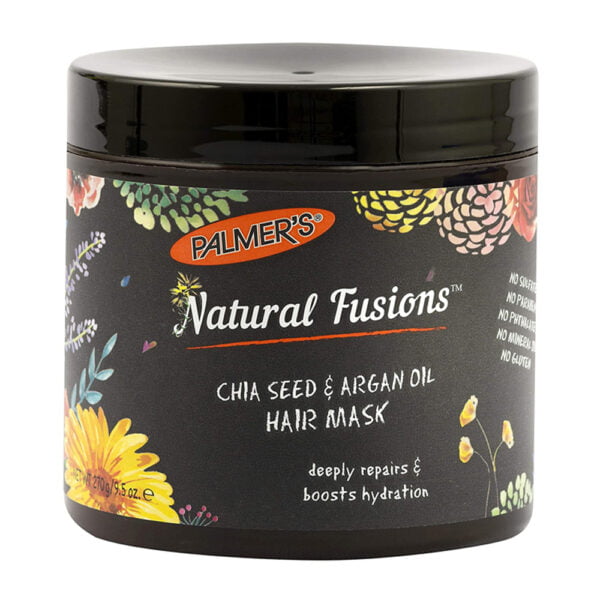Palmers Hair Oil 270g Natural Fusions Chia Seed and Argan Oil