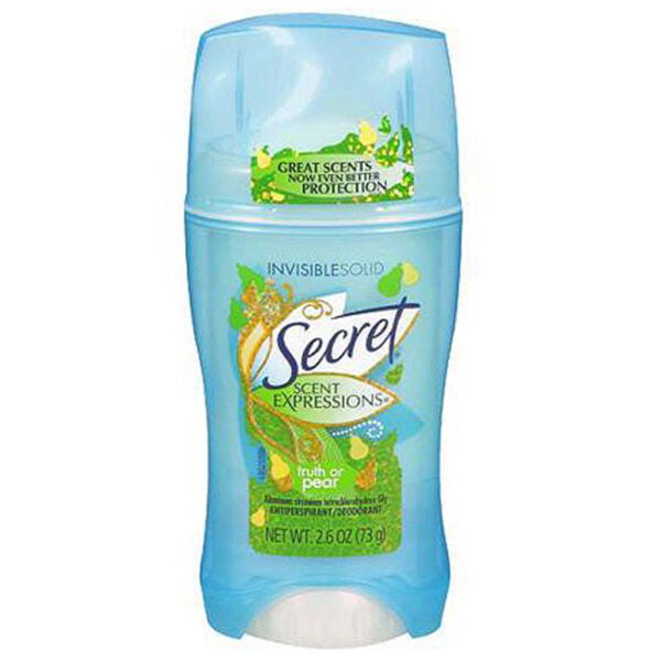 Secret Deodorant Stick 73g Scent Expression Truth or Pear
