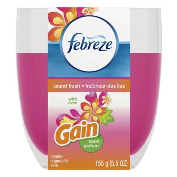 Febreze Candle 155g Island Fresh Gain