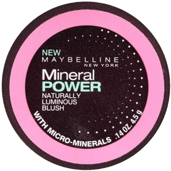 Maybelline Blush 4.5g Mineral Power Gentle Pink