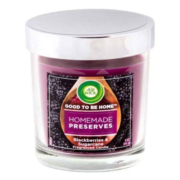 Air Wick Candle 141g Home Made Blackberries And Sugarcane