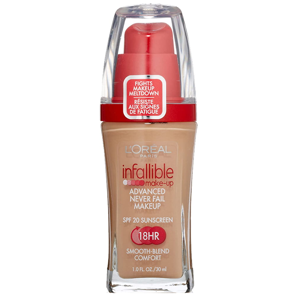 Loreal Foundation 30ml Infallible Advanced Never Fail Makeup 612 Sand Beige 1 Loreal Foundation 30ml Infallible Advanced Never Fail Makeup 612 Sand Beige