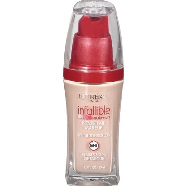 Loreal Foundation Infallible Advanced Never Fail Makeup 604 Natural Ivory 30ml
