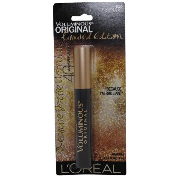 Loreal Mascara 8ml Voluminous Original 310 Blackes Black Limited Edition