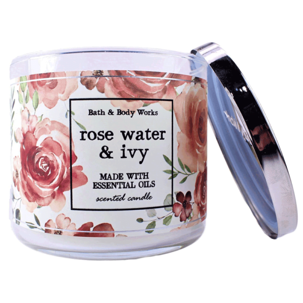 Bath and Body Works Candle 411g Rose Water and Ivy