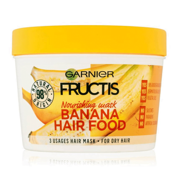 Garnier Hair Food 390ml Fructis Banana For Dry Hair