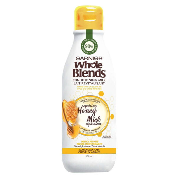 Garnier Conditioning Milk 250ml Whole Blends Repairing Honey